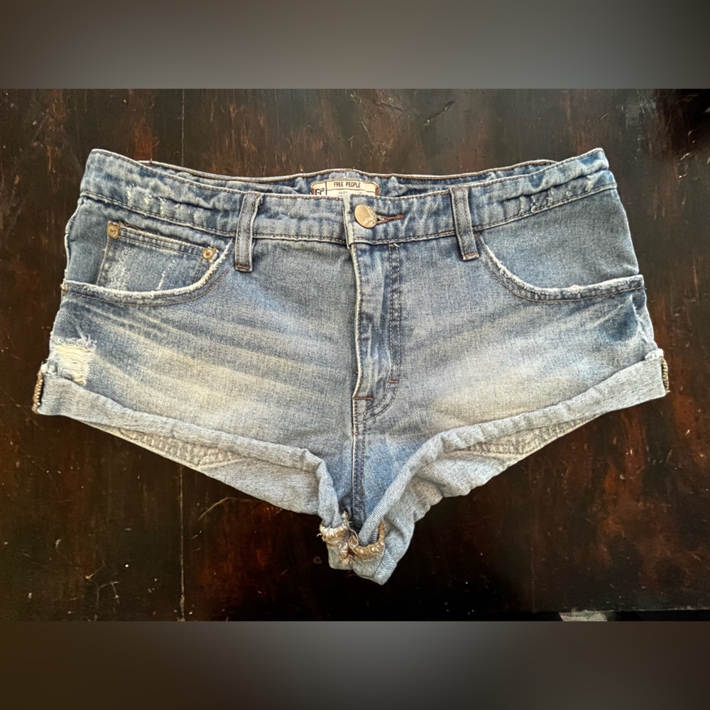 Free People denim short